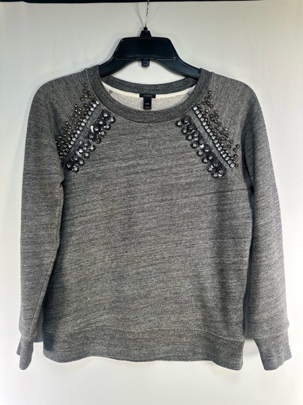 J. Crew Heather Gray Pullover Sweatshirt